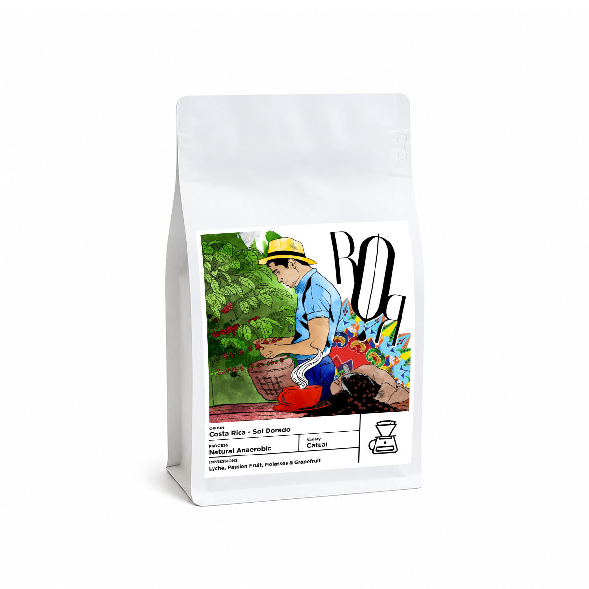 Costa Rica Sol Dorado 250g